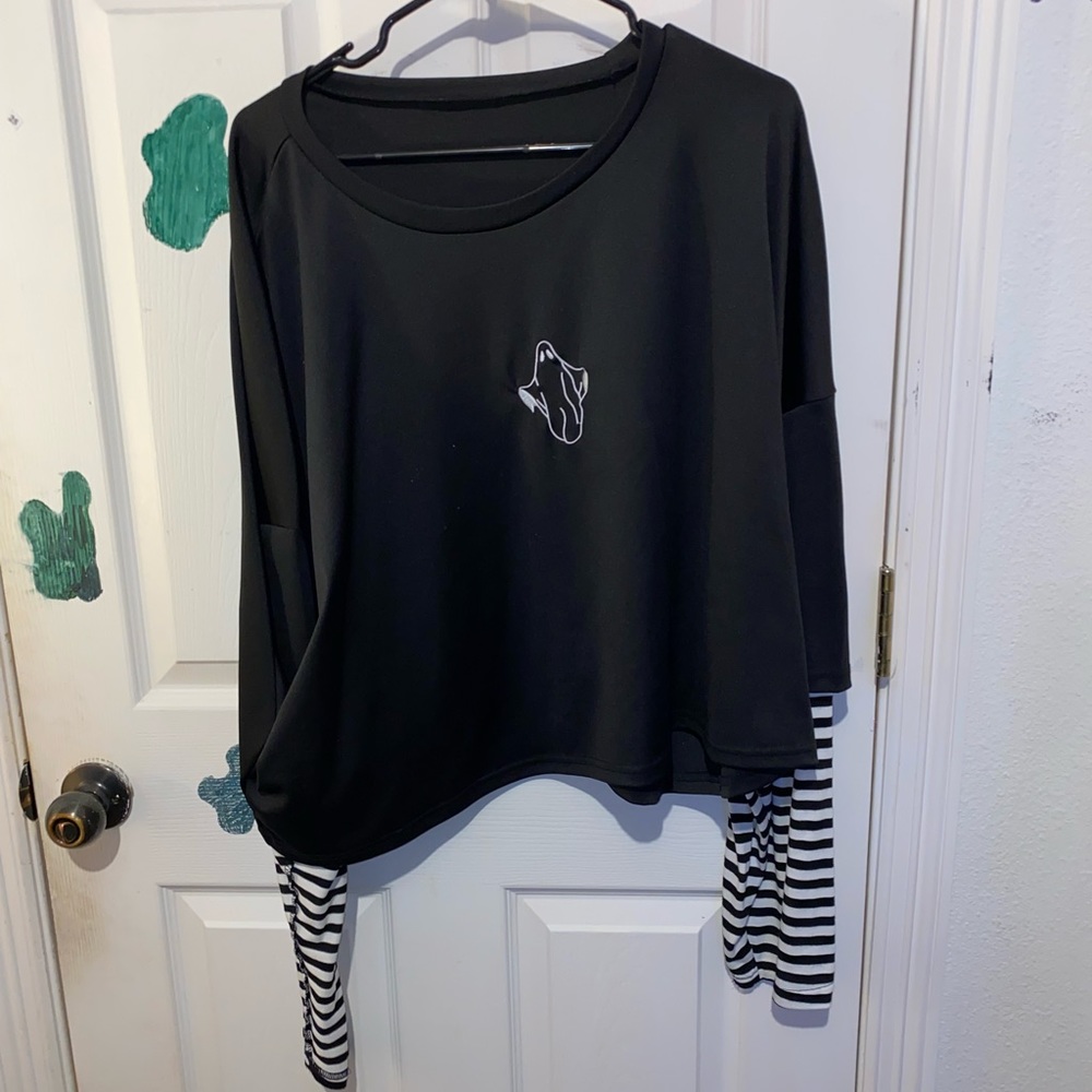 Ghost cropped shirt